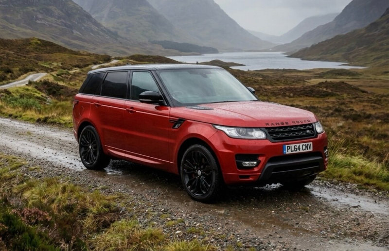 2014 Land Rover Range Rover Sport 3.0 Sd V6 Hse Dynamic SUV 5dr Diesel Auto 4WD Euro 5 (s/s) (292 Ps) in Red — image 1