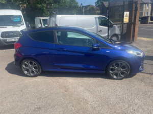 2018 Ford Fiesta 1.0t Ecoboost St-Line Hatchback 3dr Petrol Manual Euro 6 (s/s) (100 Ps) in Blue — image 3