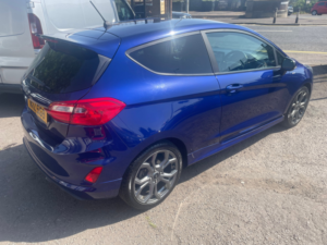 2018 Ford Fiesta 1.0t Ecoboost St-Line Hatchback 3dr Petrol Manual Euro 6 (s/s) (100 Ps) in Blue — image 4