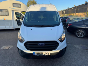 2020 Ford Transit Custom 2.0 300 Ecoblue Leader L1 H2 Euro 6 (s/s) 5dr in White — image 3