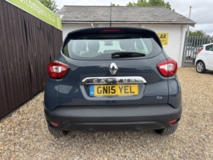 2015 Renault Captur 0.9 Dynamique Medianav Tce 90 Stop & Start in Blue — image 5