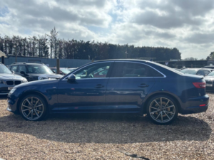 2017 Audi A4 2.0 Tfsi S Line S Tronic Quattro Euro 6 (s/s) 4dr in Blue — image 6