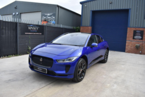 2020 Jaguar I-Pace 400 90kwh Hse Auto 4WD 5dr in Blue — image 3