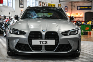 2025 BMW M3 3.0 Biturbo Competition Touring Full Ppf Tech & Visibility Pks Carbon Interior Harman Kardon H/sw R in Grey — image 4