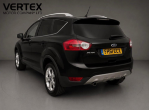2012 Ford Kuga 2.0 Tdci Titanium AWD Euro 5 5dr in Black — image 3