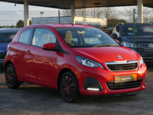 2017 Peugeot 108 1.0 Active Hatchback 3dr Petrol Manual Euro 6 (68 Ps) in Red — image 5