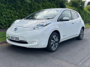 2013 Nissan Leaf 24kwh Tekna Auto 5dr in White — image 5