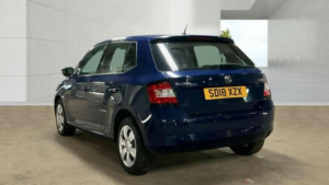 2018 Skoda Fabia 1.0 S Euro 6 (s/s) 5dr in Blue — image 4