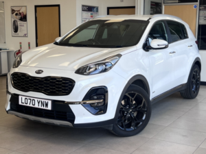 2021 Kia Sportage 1.6 T-Gdi Gt-Line in White — image 5