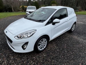 2019 Ford Fiesta Van 2019(19) Plate 1.5 Tdci in White — image 3