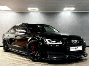 2016 Audi S8 4.0 Tfsi V8 Tiptronic Quattro Euro 6 (s/s) 4dr in Mythos Black — image 3