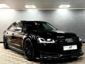 2016 Audi S8 4.0 Tfsi V8 Tiptronic Quattro Euro 6 (s/s) 4dr in Mythos Black — image 4