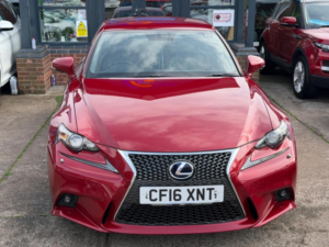 2016 Lexus Is 2.5 300h F Sport E-CVT Euro 6 (s/s) 4dr in Red — image 6