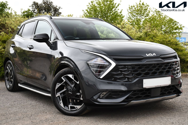 2025 Kia Sportage 1.6 T-Gdi Mhev Gt-Line S SUV 5dr Petrol Hybrid Dct Euro 6 (s/s) (157 Bhp) in Grey — image 1