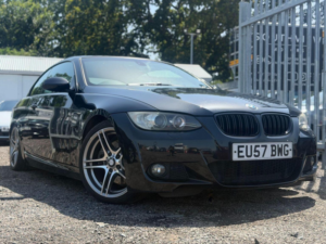 2007 BMW 3 Series 3.0 325i M Sport Steptronic Euro 4 2dr in Black — image 2