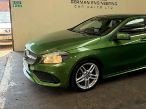 2016 Mercedes-Benz A Class 1.5 A180d Amg Line (executive) Euro 6 (s/s) 5dr in Green — image 2
