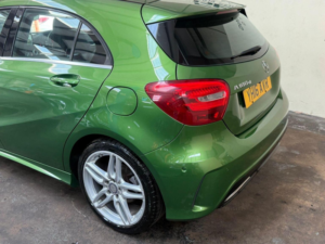 2016 Mercedes-Benz A Class 1.5 A180d Amg Line (executive) Euro 6 (s/s) 5dr in Green — image 4