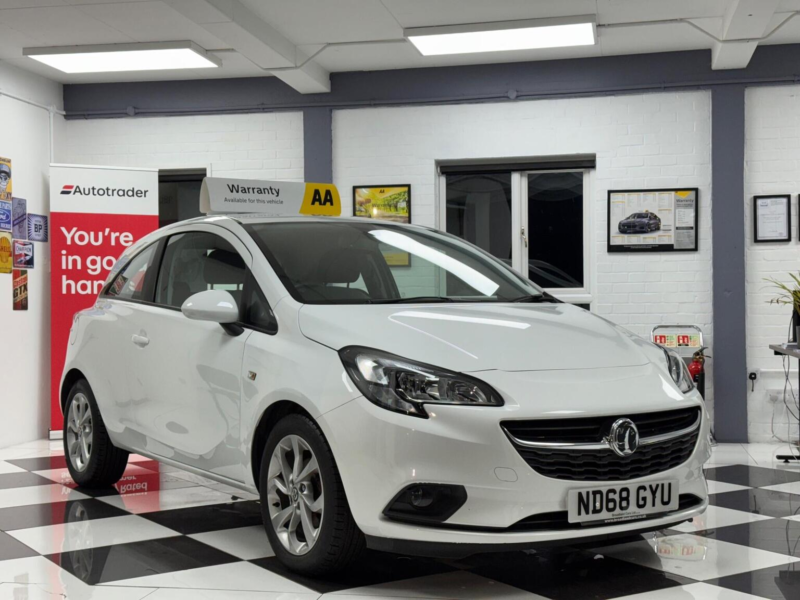 2019 Vauxhall Corsa 1.4i Ecotec Energy Euro 6 3dr in White — image 1