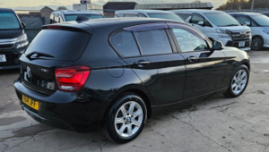 2014 BMW 1 Series 116i -Sports-1.6l Petrol-Automatic-Apple Carplay-Ulez/caz Pass-Free 24months Gold Warranty & 12 Months Aa Breakdown Cover in Black — image 4