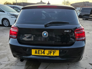 2014 BMW 1 Series 116i -Sports-1.6l Petrol-Automatic-Apple Carplay-Ulez/caz Pass-Free 24months Gold Warranty & 12 Months Aa Breakdown Cover in Black — image 5