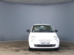 2015 Fiat 500 1.2 Pop Euro 6 (s/s) 3dr in White — image 2