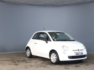 2015 Fiat 500 1.2 Pop Euro 6 (s/s) 3dr in White — image 3