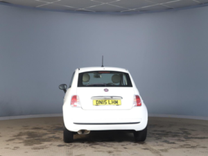 2015 Fiat 500 1.2 Pop Euro 6 (s/s) 3dr in White — image 4