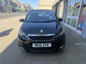 2015 Peugeot 108 1.0 Vti Active in Black — image 2