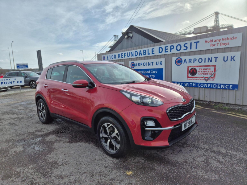 2019 Kia Sportage 1.6 Gdi 2 Euro 6 (s/s) 5dr in Red — image 1