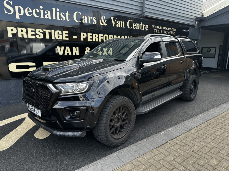 2019 Ford Ranger 2.0 Ecoblue Wildtrak in Black — image 1
