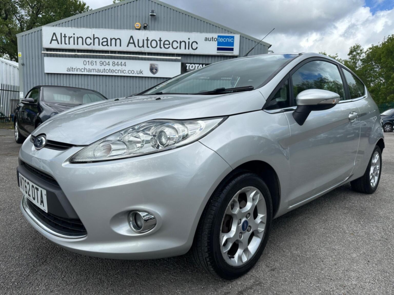 2012 Ford Fiesta 1.4 Zetec 3dr in Silver — image 1