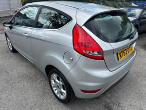 2012 Ford Fiesta 1.4 Zetec 3dr in Silver — image 5
