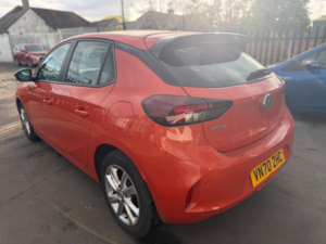 2020 Vauxhall Corsa 1.2 Turbo Se Premium Auto Euro 6 (s/s) 5dr in Orange — image 4