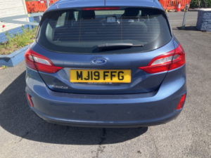 2019 Ford Fiesta 1.0 T Ecoboost Zetec in Blue — image 4