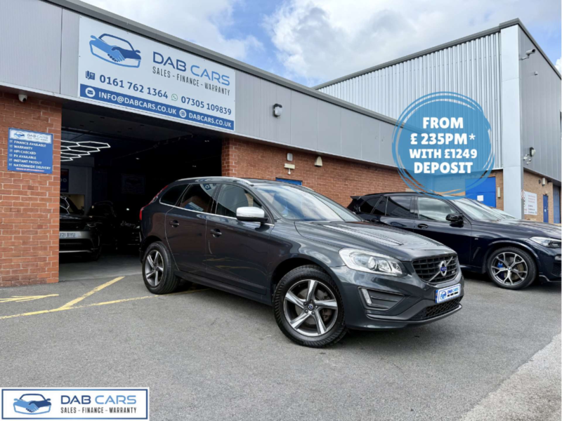 2015 Volvo Xc60 2.4 Xc60 R-Design Luxury Nav D4 AWD Auto 4WD 5dr in Grey — image 1