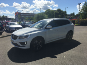 2015 Volvo Xc60 2.4 D5 R-Design Lux Nav,black Lth,sat Nav,rear Dvds,fsh in White — image 2