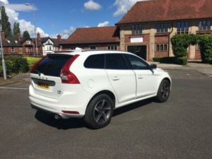 2015 Volvo Xc60 2.4 D5 R-Design Lux Nav,black Lth,sat Nav,rear Dvds,fsh in White — image 4