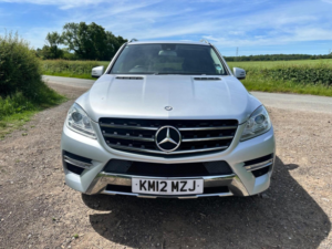 2012 Mercedes-Benz M Class 3.0 Ml350 V6 Bluetec Sport G-Tronic 4WD Euro 6 (s/s) 5dr in Silver — image 2