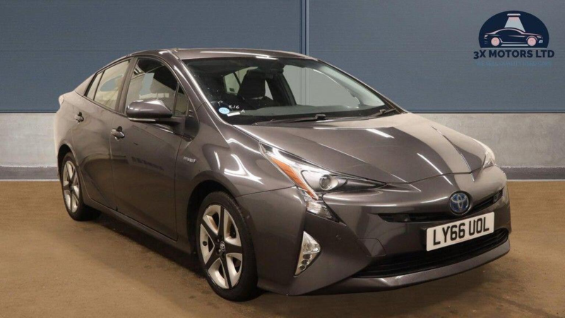 2016 Toyota Prius 1.8 Vvt-H Business Edition Plus CVT Euro 6 (s/s) 5dr (15in Alloy) in Grey — image 1