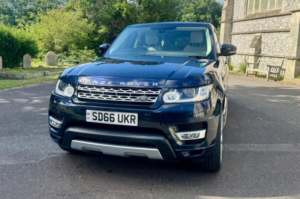 2016 Land Rover Range Rover Sport 3.0 Sd V6 Hse Auto 4WD Euro 6 (s/s) 5dr in Blue — image 3