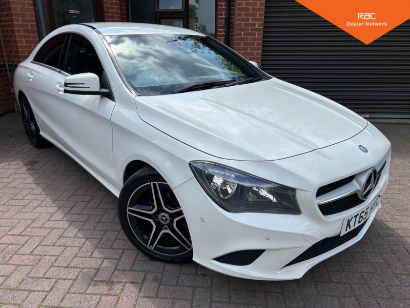 2016 Mercedes-Benz Cla 2.1 Cla220d Sport Coupe 7g-Dct Euro 6 (s/s) 4dr in White — image 1