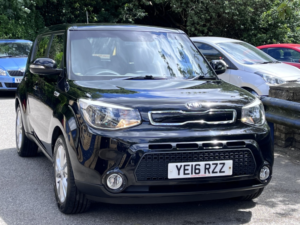 2016 Kia Soul 1.6 Gdi Connect Plus SUV 5dr Petrol Manual Euro 6 (130 Bhp) Sat-Nav+rev Cam in Black — image 2