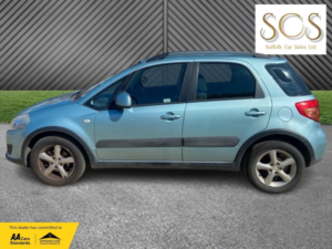 2008 Suzuki Sx4 1.6 16v Glx in Blue — image 4