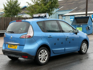 2014 Renault Scenic 1.5 Dci Dynamique Tomtom Edc Euro 5 5dr in Blue — image 5