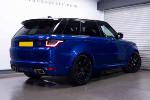 2019 Land Rover Range Rover Sport 5.0 P575 V8 Svr Auto 4WD Euro 6 (s/s) 5dr in Blue — image 2