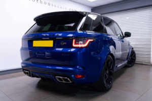 2019 Land Rover Range Rover Sport 5.0 P575 V8 Svr Auto 4WD Euro 6 (s/s) 5dr in Blue — image 4