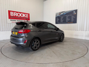 2018 Ford Fiesta 1.0t Ecoboost St-Line X Euro 6 (s/s) 5dr in Grey — image 4