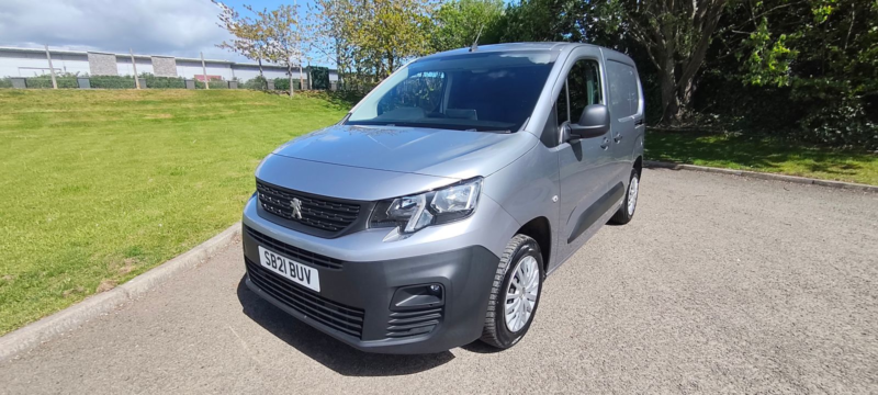 2021 Peugeot Partner 1.5 Bluehdi 650 Professional Standard Panel Van 5dr Diesel Manual Swb Euro 6 (s/s) (75 Bhp) in Grey — image 1
