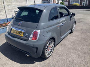 2015 Abarth 595 1.4 Abarth 595 Turismo 1.4 Tjet 160 Hp in Grey — image 2