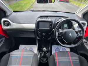 2015 Peugeot 108 1.2 Vti Puretech Allure Euro 5 5dr in Red — image 3